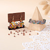 Picasso Baking Paint Glass Seed Beads SEED-TA0001-62J-6