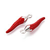 Alloy Enamel Pendants ENAM-N069-06P-2