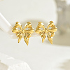 Sweet Stainless Steel Bowknot Stud Earrings SK0525-3-3