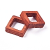Unfinished Sandalwood Frame WOOD-WH0098-70-2
