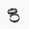 201 Stainless Steel Rotating Fidget Band Ring MATO-PW0001-059D-05-1