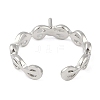 Brass Cuff Finger Ring Settings LS-KK-L219-15A-P-3
