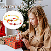 4Pcs 4 Style Glass Faceted Round Beaded Stretch Bracelets Set BJEW-TA0001-16-7