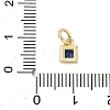 Brass Pave Cubic Zirconia Pendants KK-K368-13G-05-3