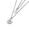304 Stainless Steel Tiered Necklaces NJEW-JN02350-02-3