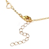 Brass Cable Chain Anklets AJEW-AN00331-3