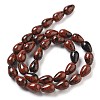 Natural Mahogany Obsidian  Beads Strands G-B106-A17-02-3