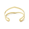 Rack Plating Brass Cuff Bangles BJEW-A137-04G-2