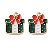 Alloy Enamel Pendants ENAM-I061-01KCG-05B-1