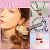 30Pcs 6 Styles Electroplate Glass European Dangle Charms HJEW-PH02219-5