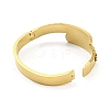 304 Stainless Steel Pave Colorful Rhinestone Hollow Out Hinged Bangles for Women BJEW-D044-06B-02G-2