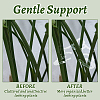 Leaf Shape Acrylic Plant Growth Fixator DIY-WH0430-933A-6