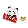 Panda Theme Enamel Pins JEWB-B030-03A-G-3