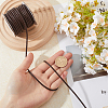 1 Roll Round Braided Cowhide Cords WL-SC0001-01B-3
