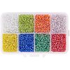 Mixed 12/0 Round Glass Seed Beads SEED-PH0006-2mm-05-1