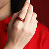Cinnabar Finger Rings FS-WGB4F46-02-5
