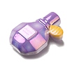 Electroplate Opaque Resin Cabochons LS-RESI-S10-03B-2
