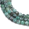 Natural Emerald Quartz Beads Strands G-R475-022B-3