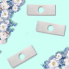 Rectangle Stainless Steel Faucet Hole Covers STAS-WH20001-18B-P-3
