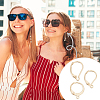 AHADEMAKER 90pc 3 Style 304 Stainless Steel Leverback Earring Findings FIND-GA0006-96G-5