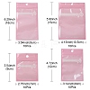 40Pcs 4 Styles Plastic Packaging Zip Lock Bags OPP-FS0001-04-5