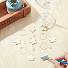 SUNNYCLUE DIY Flower Wine Glass Charm Tags Making Kit DIY-SC0018-59-5