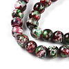 Baking Paint Glass Beads X1-DGLA-N003-6mm-A09-4