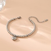 Stainless Steel Charm Bracelets PW-WG5C5DA-02-1