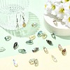 80Pcs 8 Colors Electroplate Transparent Glass Beads EGLA-FS0002-65-5