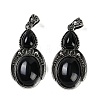 Natural Obsidian Pendants G-I370-08AS-10-1