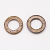 Wood Jewelry Findings Coconut Linking Rings COCO-O006C-12-2