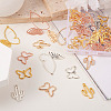  120Pcs 12 Styles Alloy Pendants FIND-TA0002-65-16