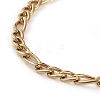 Women's 304 Stainless Steel Figaro Chains BJEW-JB05840-01-2