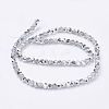 Electroplate Glass Beads Strands LS-EGLA-J042-4mm-H02-3