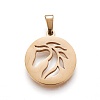 304 Stainless Steel Pendants STAS-P234-32G-1