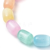 Natural Selenite Beads Bracelets BJEW-JB11221-3