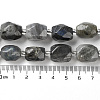 Natural Labradorite Beads Strands G-C105-A02-01-5