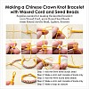 (Seed Beads)Instructions Card For Square Plastic Bead Containers DIY-F001-04-2