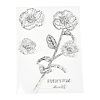 Silicone Clear Stamps DIY-A013-26-2