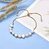 Natural Pearl Beads Adjustable Slider Bracelet for Girl Women Gift BJEW-JB06820-01-2