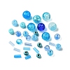 AB Color Plated Glass Bugle Beads SEED-FS0001-22-4