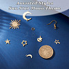 Yilisi DIY Star & Moon & Sun Drop Earring Making Kit DIY-YS0001-36-13