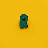 Letter Alloy Enamel Brooches PW-WG3ADD6-18-1