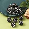 Alloy Rhinestone Beads RB-D260-B-4