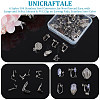 Unicraftale 36Pcs 6 Styles 304 Stainless Steel Converter STAS-UN0053-57-5