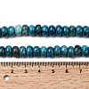 Natural Map Stone/Picasso Stone/Picasso Jasper Beads Strands G-A280-A13-02-5