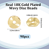 90Pcs Brass Beads KK-BBC0025-87B-2