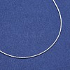 925 Sterling Silver Box Chain Necklaces NJEW-BB35180-A-18-2