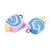 Handmade Polymer Clay Pendants CLAY-Q253-07P-08-2