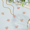8Pcs Brass Micro Pave Cubic Zirconia Pendants FIND-BBC0004-28C-02-3